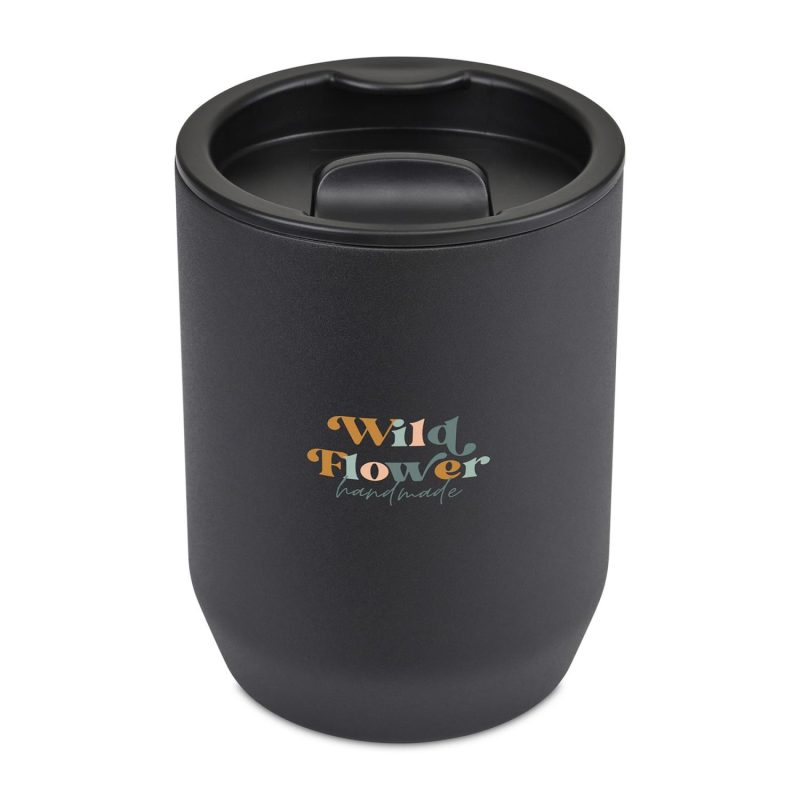 Aviana Rowan Recycled Stainless Steel Wine Tumbler - 15 Oz. - Black - 4
