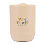 Aviana Rowan Recycled Stainless Steel Wine Tumbler - 15 Oz. - Light Peach