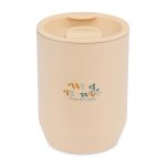 Aviana Rowan Recycled Stainless Steel Wine Tumbler - 15 Oz. - Light Peach - 2