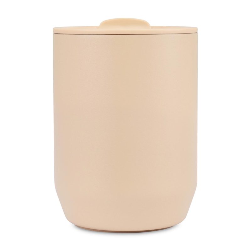 Aviana Rowan Recycled Stainless Steel Wine Tumbler - 15 Oz. - Light Peach - 4