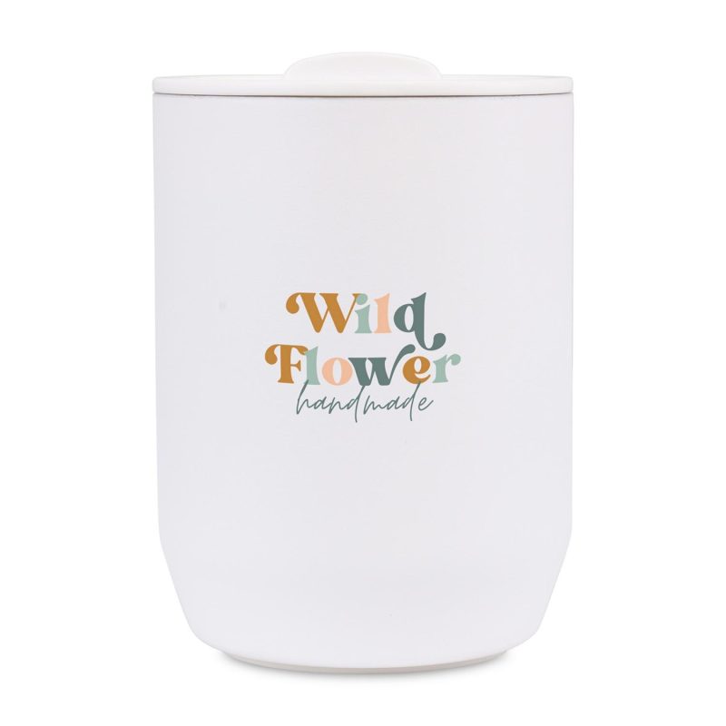 Aviana Rowan Recycled Stainless Steel Wine Tumbler - 15 Oz. - Marshmallow
