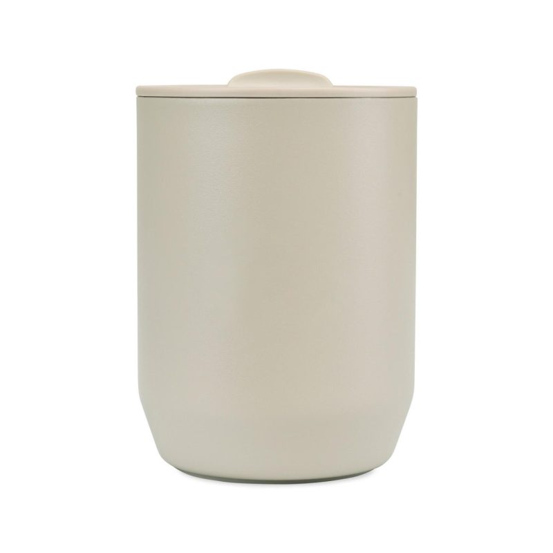 Aviana Rowan Recycled Stainless Steel Wine Tumbler - 15 Oz. - Taupe - 1